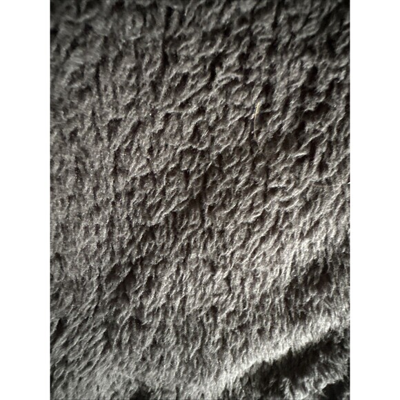 White Mark Women's Plus Size Hooded Sherpa Jacket  Super Soft and Cozy Black 2X - Picture 5 of 7